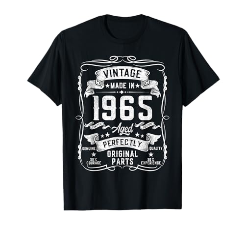 60 Year Old Funny 60th Birthday Gifts Men Women Vintage 1965 T-Shirt 60 Year Old Funny 60th Birthday Gifts Men Women Vintage 1965 T-Shirt von Cool Birthday Gifts Co.