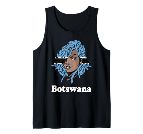 Botswana Girl Dreadlocks Botswanan Flagge Botswanan Pride Tank Top Botswana Girl Dreadlocks Botswanan Flagge Botswanan Pride Tank Top von Cool Botswanan Roots Botswana