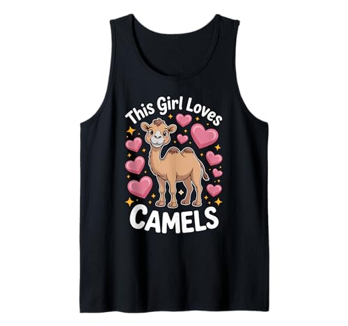 Camels Girl Lustiges Kamel Tank Top von Cool Camel Animal Fun Camels Girl Designs