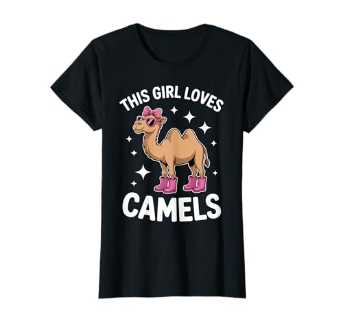 Camels Girl Lustiges Kamel T-Shirt Camels Girl Lustiges Kamel T-Shirt von Cool Camel Animal Funny Camels Girl Design