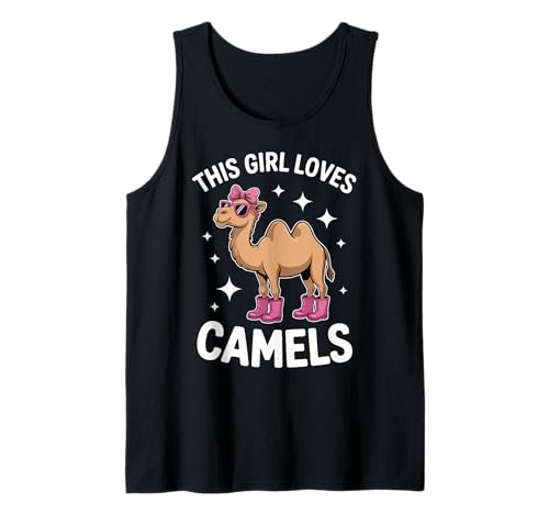 Camels Girl Lustiges Kamel Tank Top Camels Girl Lustiges Kamel Tank Top von Cool Camel Animal Funny Camels Girl Design