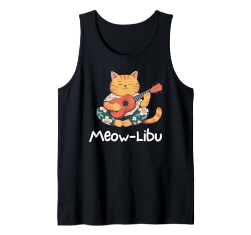 Lustige Katze Kätzchen Kitty spielt Ukulele Design Geschenk Männer Frauen Tank Top Lustige Katze Kätzchen Kitty spielt Ukulele Design Geschenk Männer Frauen Tank Top von Cool Cat Musician Music Lover Teacher Pun Graphic