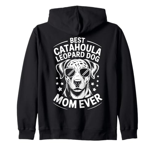 Catahoula Leopard Dog Mama Lustiger Catahoula-Leopardenhund Kapuzenjacke Catahoula Leopard Dog Mama Lustiger Catahoula-Leopardenhund Kapuzenjacke von Cool Catahoula Leopard Dog Mom Design