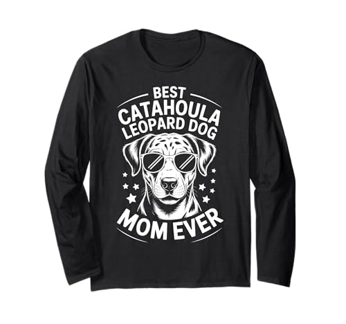 Catahoula Leopard Dog Mama Lustiger Catahoula-Leopardenhund Langarmshirt Catahoula Leopard Dog Mama Lustiger Catahoula-Leopardenhund Langarmshirt von Cool Catahoula Leopard Dog Mom Design