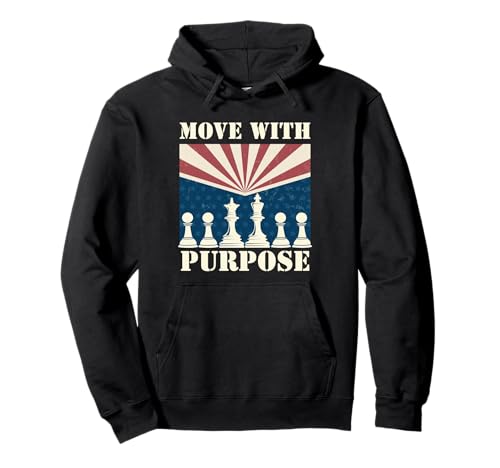 Retro Chess Art for Men Women Kids Chess Player Chess Lover Pullover Hoodie von Cool Chess Funny Board Game Tee