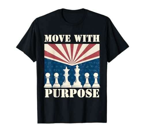 Retro Chess Art for Men Women Kids Chess Player Chess Lover T-Shirt von Cool Chess Funny Board Game Tee