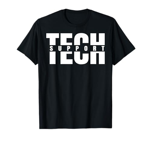 Funny Technical Support Men Women Tech Support T-Shirt von Cool Computer Engineer Design Tee Store