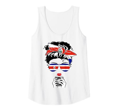 Damen Coole Costa Rican Coffee Mama Girl Tante Costa Rica Flagge Druck Tank Top Damen Coole Costa Rican Coffee Mama Girl Tante Costa Rica Flagge Druck Tank Top von Cool Costa Rican Happy Costa Rica Independence Day
