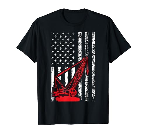Kranbetreiber für Männer US schwere Ausrüstung Kran Liebhaber T-Shirt Kranbetreiber für Männer US schwere Ausrüstung Kran Liebhaber T-Shirt von Cool Crane Operator Machine Accessories & Stuff