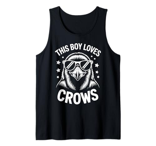 Herren Crows Boy Lustige Krähe Tank Top Herren Crows Boy Lustige Krähe Tank Top von Cool Crow Funny Crows Boy Design