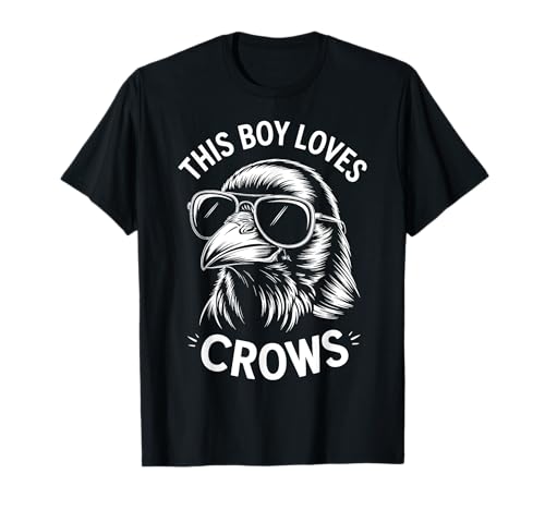 Crows Boy Lustige Krähe T-Shirt Crows Boy Lustige Krähe T-Shirt von Cool Crow Funny Crows Boy Designs