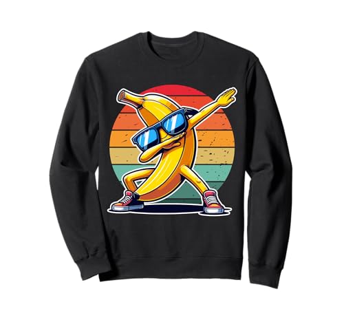 Cooles Bananen-Grafik-Design, für Herren, Damen, Kinder, Jungen, Mädchen Sweatshirt Cooles Bananen-Grafik-Design, für Herren, Damen, Kinder, Jungen, Mädchen Sweatshirt von Cool Dab Banana Fruit Lover Kids Party Wear