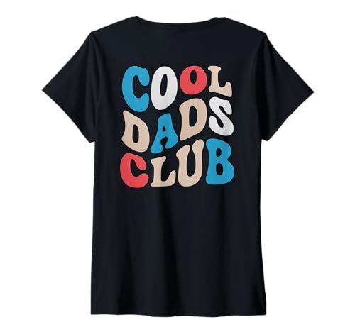 Damen Cool Dads Club Shirt Cool Dad Club T-Shirt - Cool Dad T-Shirt mit V-Ausschnitt von Cool Dads Club Shirts