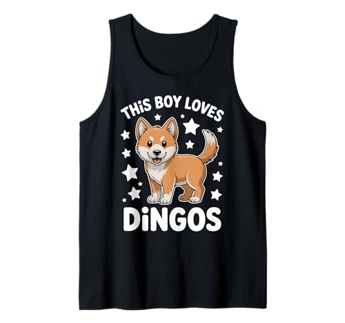 Herren Dieser Junge liebt Dingos Tank Top Herren Dieser Junge liebt Dingos Tank Top von Cool Dingo Cool Dingos Design