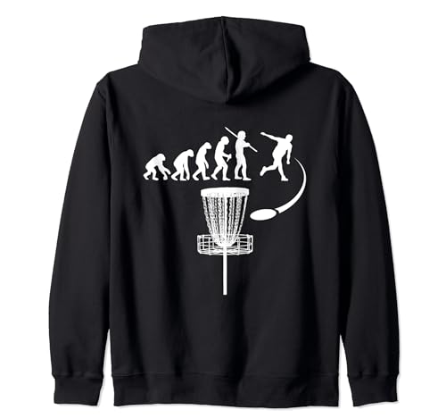 Funny Disc Golf Player Clothes Evolution Humor Men Women Kapuzenjacke Funny Disc Golf Player Clothes Evolution Humor Men Women Kapuzenjacke von Cool Disc Golfing Clothing Merch Accessories