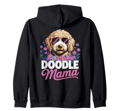 Doodle Mama Süße Goldendoodle Hundemama Kapuzenjacke Doodle Mama Süße Goldendoodle Hundemama Kapuzenjacke von Cool Doodle Sunglasses Dog