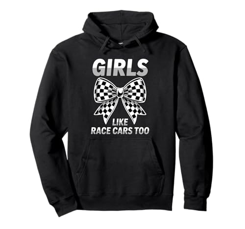 Drag-Racing-Mädchen mögen Rennwagen, zu lustige Rennwagen Pullover Hoodie von Cool Drag Racing Girl Funny Racing Car Design