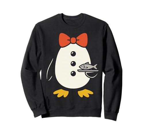 Penguin Tuxedo Kostüm Kellner Server Fisch Halloween Kinder Sweatshirt Penguin Tuxedo Kostüm Kellner Server Fisch Halloween Kinder Sweatshirt von Cool Dress Up Merch Meme Tees And Stuff