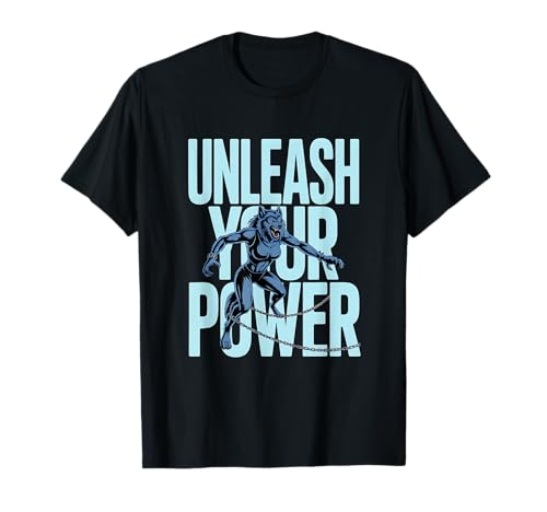 Unleash Your Power Strong Powerful Women Werwolf Girl T-Shirt von Cool Empowering Alpha Women