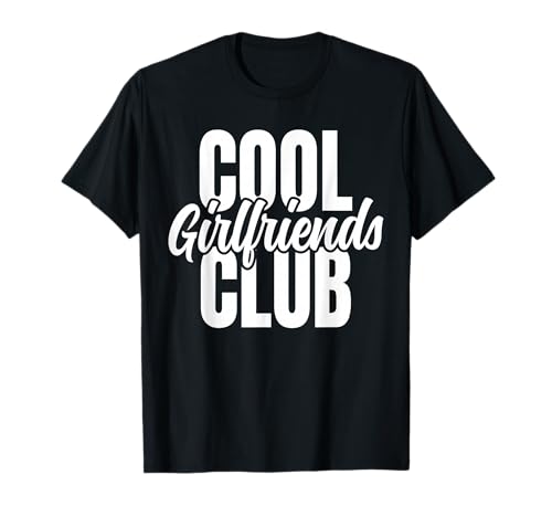Jungen Mädchen Valentinstag Cool Girlfriends Club T-Shirt von Cool Family Club Reunion Outfits