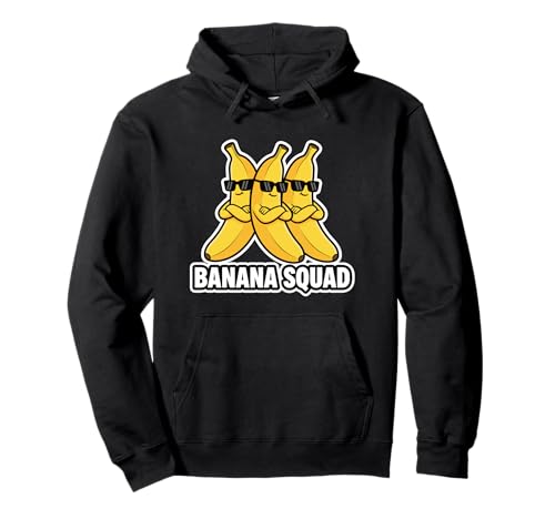 Banana Squad Funny Fruit Banana Lover Team Banana Crew Kinder Pullover Hoodie Banana Squad Funny Fruit Banana Lover Team Banana Crew Kinder Pullover Hoodie von Cool Funny Banana Squad Cartoon Fruit T-Shirt