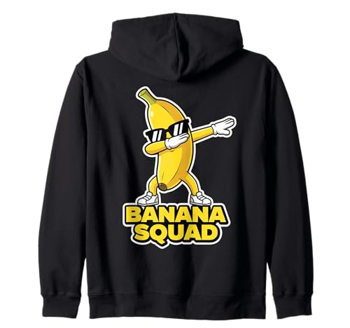 Banana Squad Lustiges Dabbing Banana Food & Dab Fruit für Jungen für Kinder Kapuzenjacke Banana Squad Lustiges Dabbing Banana Food & Dab Fruit für Jungen für Kinder Kapuzenjacke von Cool Funny Banana Squad Cartoon Fruit T-Shirt