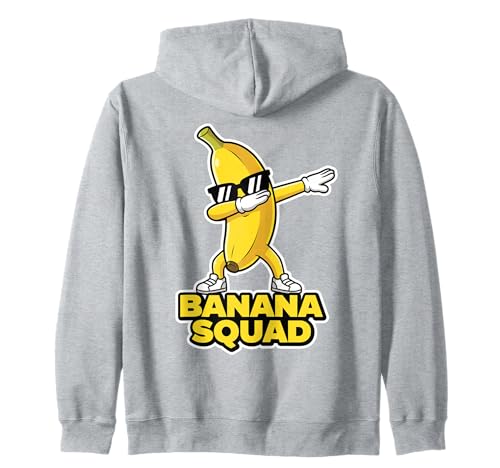Banana Squad Lustiges Dabbing Banana Food & Dab Fruit für Jungen für Kinder Kapuzenjacke Banana Squad Lustiges Dabbing Banana Food & Dab Fruit für Jungen für Kinder Kapuzenjacke von Cool Funny Banana Squad Cartoon Fruit T-Shirt