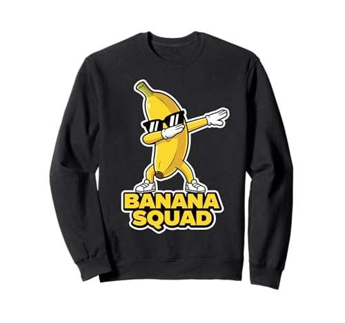 Banana Squad Lustiges Dabbing Banana Food & Dab Fruit für Jungen für Kinder Sweatshirt Banana Squad Lustiges Dabbing Banana Food & Dab Fruit für Jungen für Kinder Sweatshirt von Cool Funny Banana Squad Cartoon Fruit T-Shirt