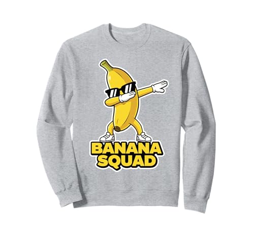 Banana Squad Lustiges Dabbing Banana Food & Dab Fruit für Jungen für Kinder Sweatshirt Banana Squad Lustiges Dabbing Banana Food & Dab Fruit für Jungen für Kinder Sweatshirt von Cool Funny Banana Squad Cartoon Fruit T-Shirt