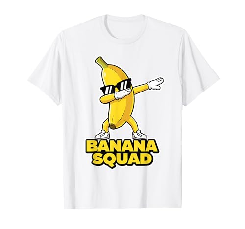 Banana Squad Lustiges Dabbing Banana Food & Dab Fruit für Jungen für Kinder T-Shirt Banana Squad Lustiges Dabbing Banana Food & Dab Fruit für Jungen für Kinder T-Shirt von Cool Funny Banana Squad Cartoon Fruit T-Shirt