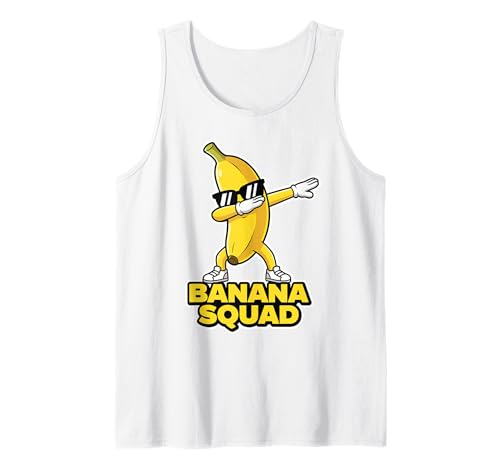 Banana Squad Lustiges Dabbing Banana Food & Dab Fruit für Jungen für Kinder Tank Top Banana Squad Lustiges Dabbing Banana Food & Dab Fruit für Jungen für Kinder Tank Top von Cool Funny Banana Squad Cartoon Fruit T-Shirt