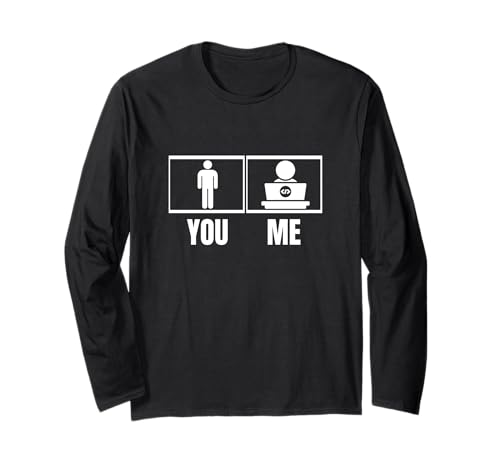 Coder Proud Programmer Funny Men Softwareentwickler Langarmshirt von Cool Gifts For Tech Nerds And Coder Gifts