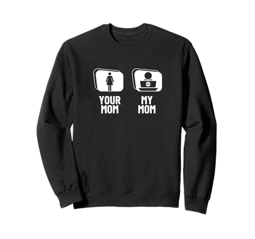 Coder Your Mom My Mama Tochter Sohn Lustiger Softwareentwickler Sweatshirt Coder Your Mom My Mama Tochter Sohn Lustiger Softwareentwickler Sweatshirt von Cool Gifts For Tech Nerds And Coder Gifts