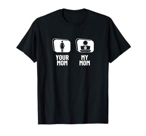 Coder Your Mom My Mama Tochter Sohn Lustiger Softwareentwickler T-Shirt Coder Your Mom My Mama Tochter Sohn Lustiger Softwareentwickler T-Shirt von Cool Gifts For Tech Nerds And Coder Gifts