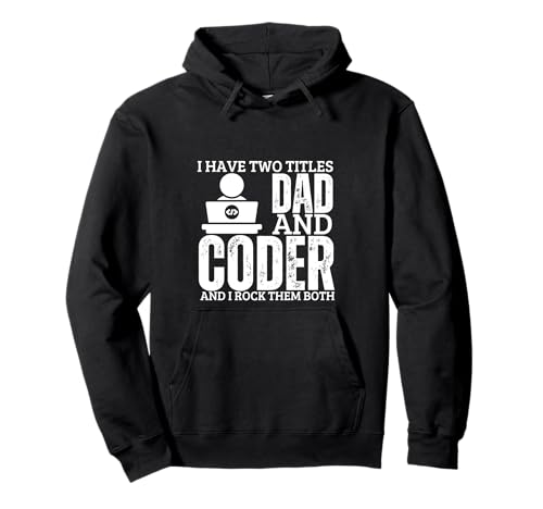 Programmer And Dad Proud Coder Funny Men Softwareentwickler Pullover Hoodie Programmer And Dad Proud Coder Funny Men Softwareentwickler Pullover Hoodie von Cool Gifts For Tech Nerds And Coder Gifts