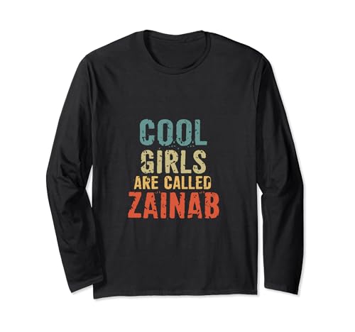 Cool Girls are called Zainab Langarmshirt von Cool Girls are called Zainab