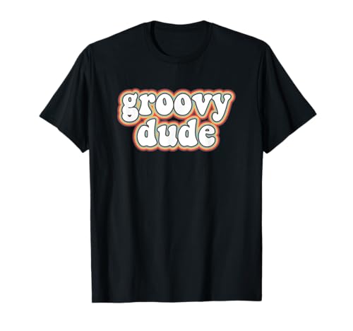 Groovy Dude Kindergeburtstagsparty | 70er Jahre Kostüm für Männer und Jungen T-Shirt von Cool Groovy Kids 70s Outfits For Boys Design Co