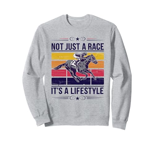 Lustiges Pferderennshirt Herren Damen Pferderennen Derby Day Sweatshirt Lustiges Pferderennshirt Herren Damen Pferderennen Derby Day Sweatshirt von Cool Horseback Riding Rodeo For Men Women Design