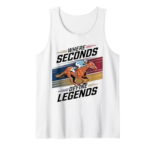 Lustiges Pferderennshirt Herren Damen Pferderennen Derby Day Tank Top Lustiges Pferderennshirt Herren Damen Pferderennen Derby Day Tank Top von Cool Horseback Riding Rodeo For Men Women Design