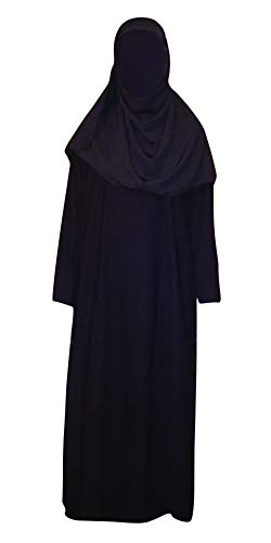 Cool Kaftans Desert Dress Black Saudi Abaya Jilbab Islam Hijab Niqab Women's Long Dress, Black von Cool Kaftans