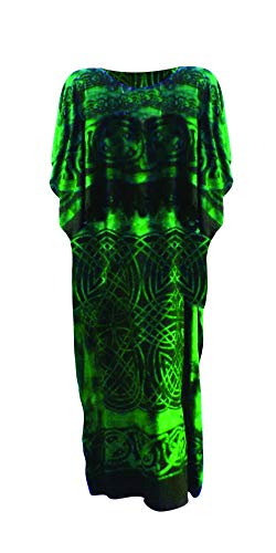 Cool Kaftans Keltischer Kaftan / Kleid, übergrößen, kühler und weicher Stoff, mehrfarbig von Cool Kaftans