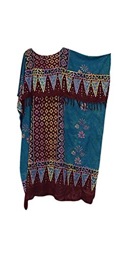 Cool Kaftans Rimba Damen Kaftan Lang Batik Kleid Hervorragend Schön Weich Sommer Liebe von Cool Kaftans