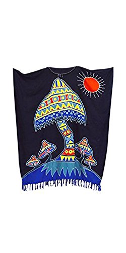 Coole Kaftane Holiday Funky Mushroom Kaftan Beach Cool Summer Women's Long Women Artistic Dress von Cool Kaftans