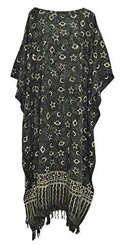 Galaxy Star Wars Women's Kaftan Long Ethnic Hand Made Vibrant Large Women Cool von Cool Kaftans