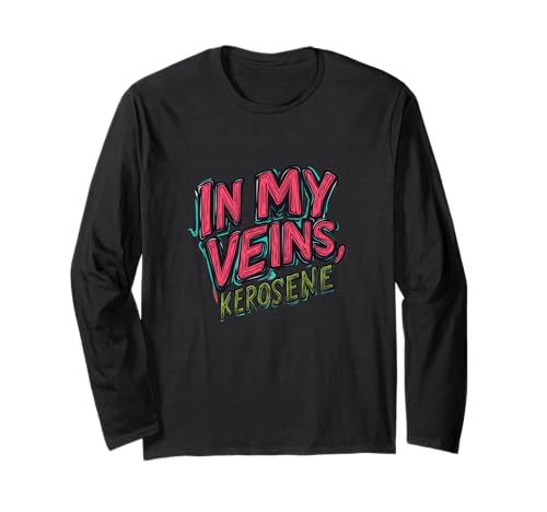 Kerosinvenen Statement für Jungen und Mädchen Langarmshirt Kerosinvenen Statement für Jungen und Mädchen Langarmshirt von Cool Kerosene Outfit