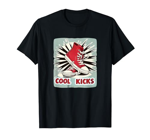 Schönes Schuh-Kostüm für Jungen und Mädchen T-Shirt von Cool Kicks Costume