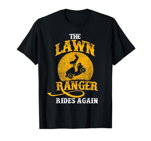 Lustiges Kleinkinder-Rasenmäher, Geschenk, Traktor, Mähen, Männer, Gartenarbeit T-Shirt Lustiges Kleinkinder-Rasenmäher, Geschenk, Traktor, Mähen, Männer, Gartenarbeit T-Shirt von Cool Lawn Ranger Rides Again Gardener Quote Design