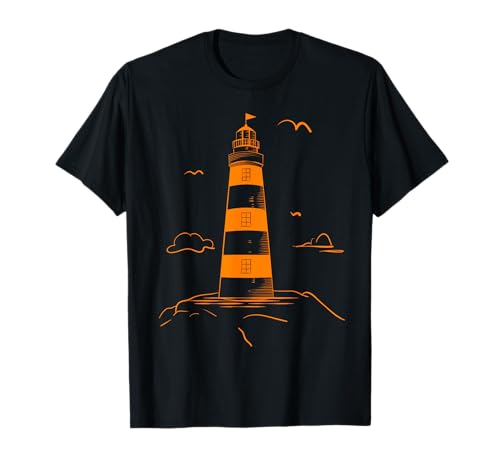 Niedliche Leuchtturm T-Shirt für Männer und Frauen T-Shirt von Cool Lighthouse T-Shirts 247