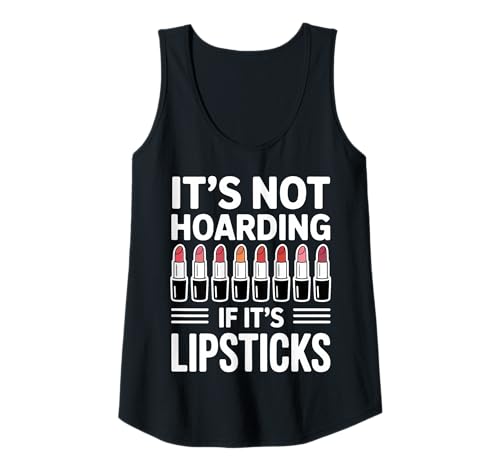 Damen Horten Lippenstifte Lustiger Lippenstift Tank Top von Cool Lipsticks Funny Lipstick Lover Design