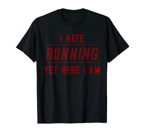 Lustiges "I Hate Running"-Halbmarathon-Geschenk für Läufer, Männer und Frauen T-Shirt Lustiges "I Hate Running"-Halbmarathon-Geschenk für Läufer, Männer und Frauen T-Shirt von Cool Love Triathlon Athletes Motivational Designs